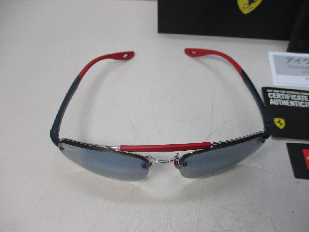 激レア Ray-Ban Ferrariコラボ RB3662-M 箱 認証書付き