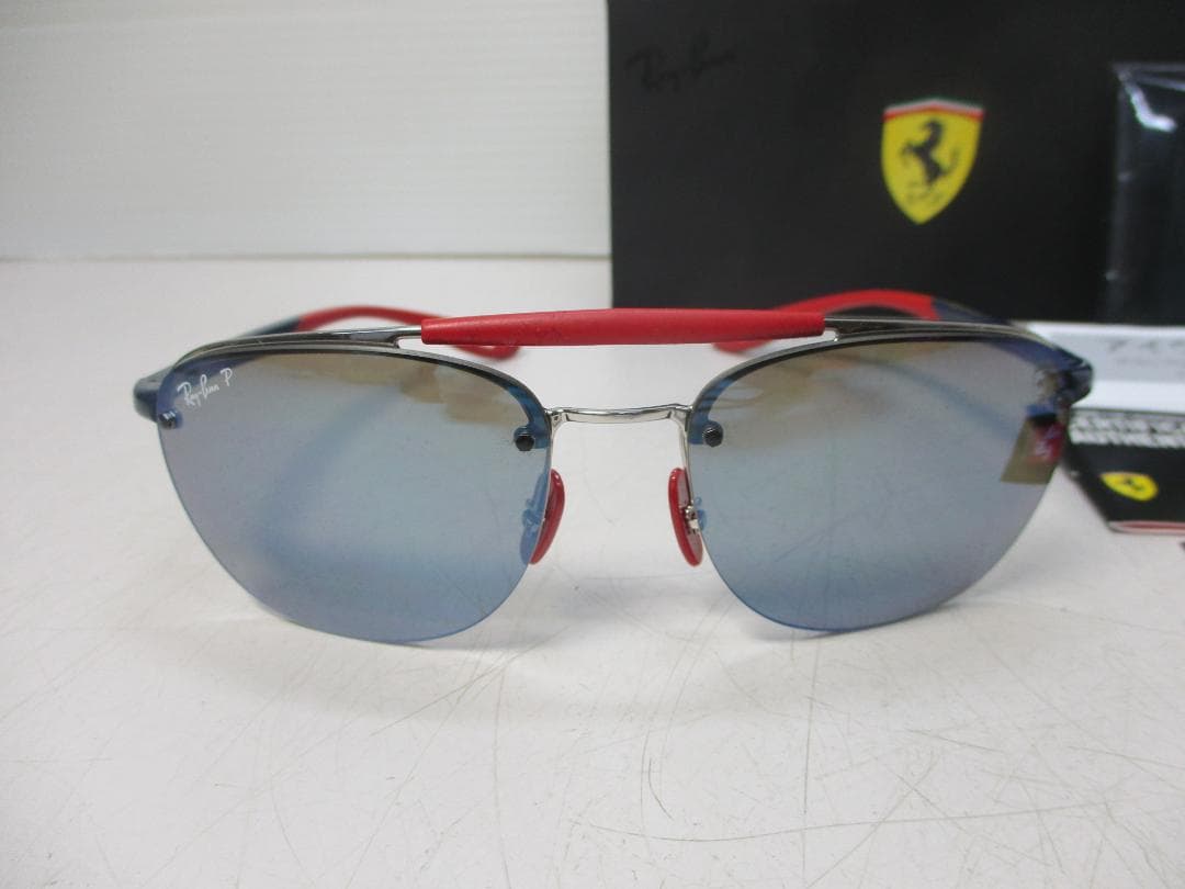 激レア Ray-Ban Ferrariコラボ RB3662-M 箱 認証書付き