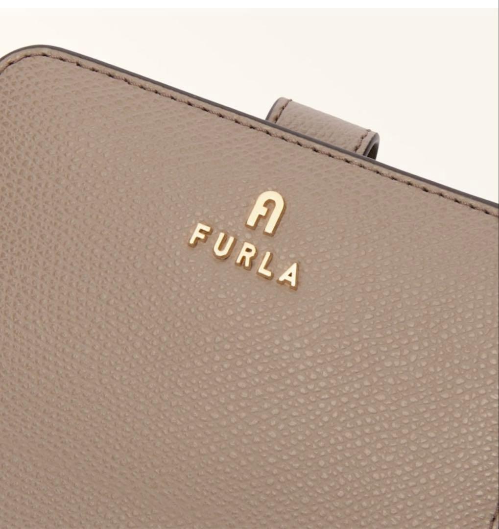 フルラ　財布　ピンクベージュ