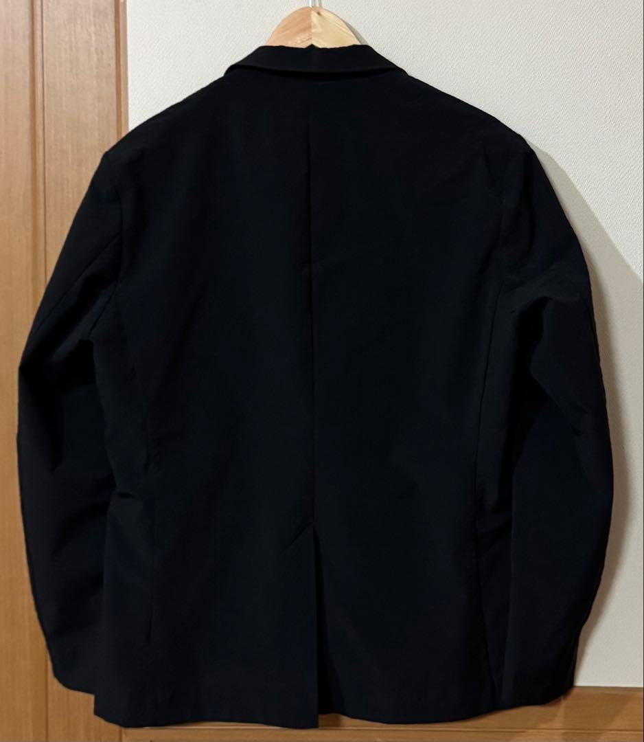 【美品 XL】アディダス 伊勢丹 ICON JACKET シアサッカー 伸縮 黒