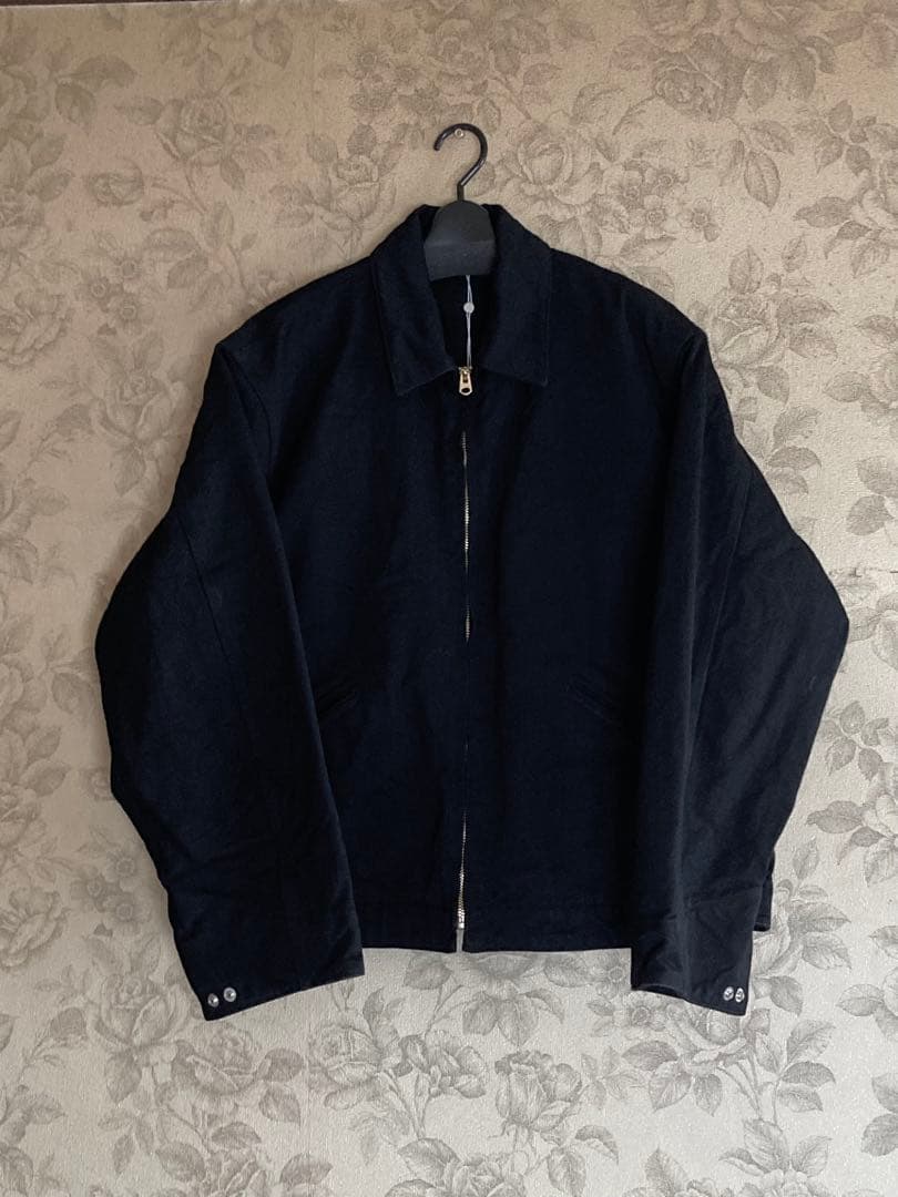 COMOLI コモリ 26SS ブラックデニムジップショートジャケット サイズ2