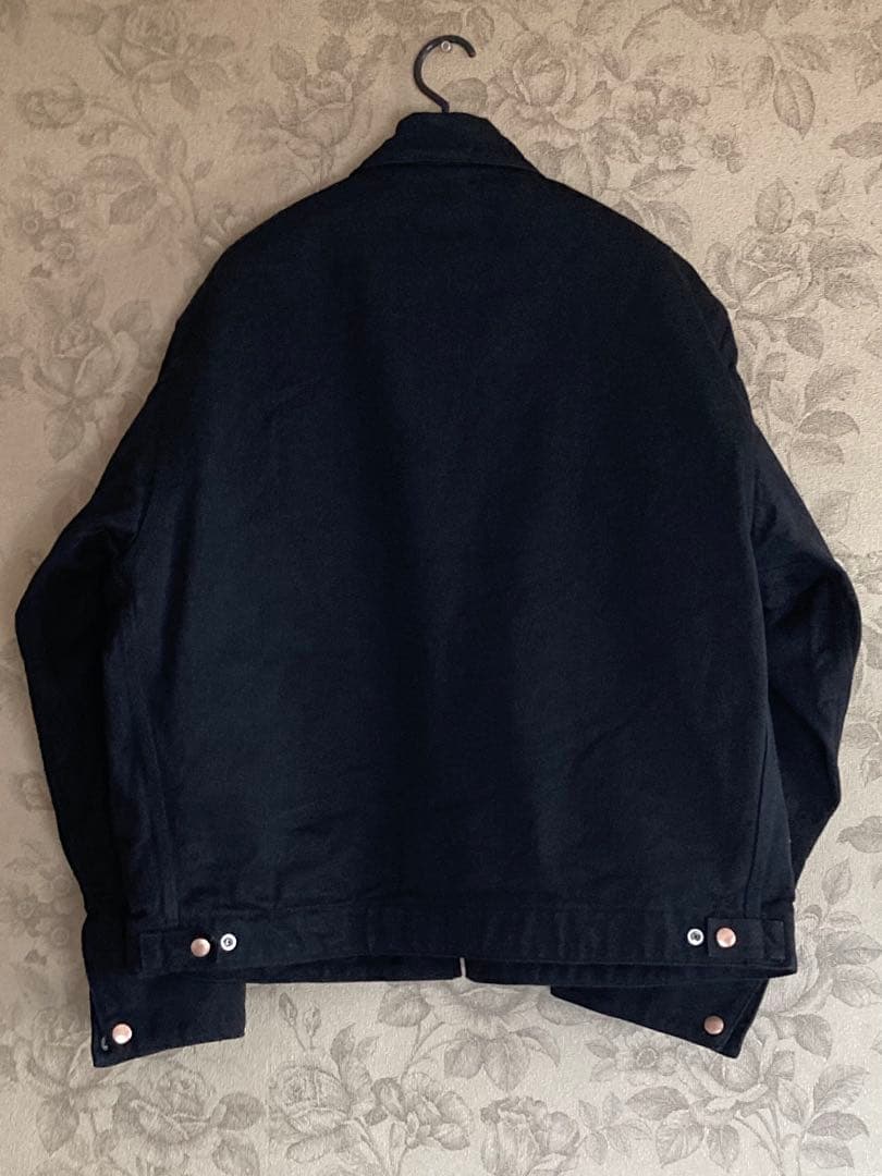 COMOLI コモリ 26SS ブラックデニムジップショートジャケット サイズ2