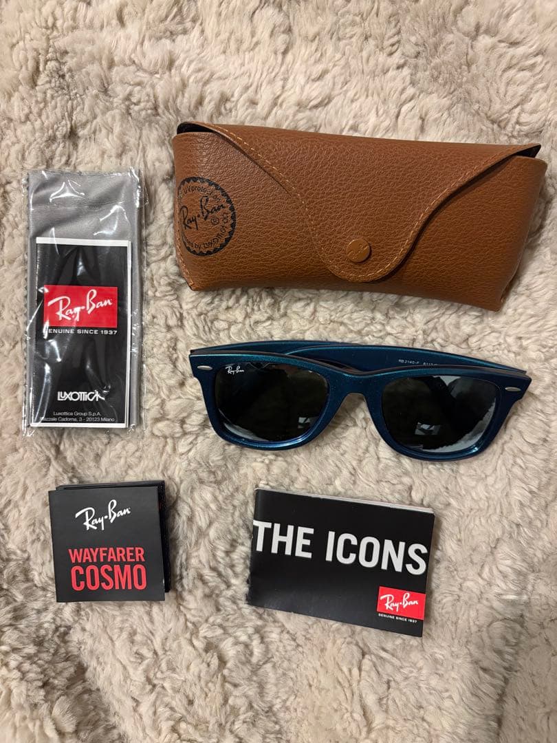 レイバン ブルー WAYFARERコスモコレクション マーキュリー