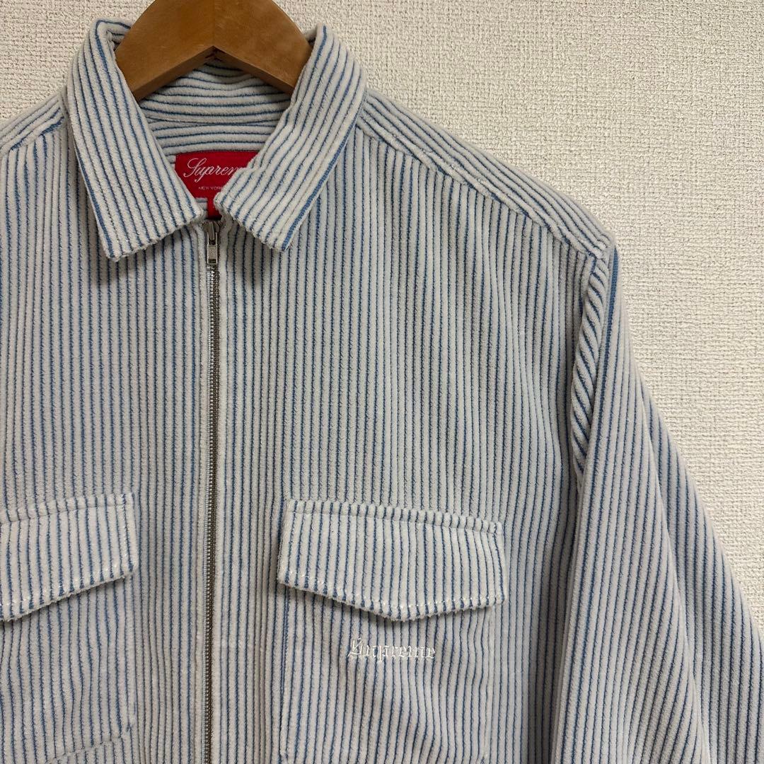 supreme ストライプジャケット