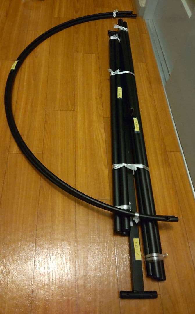 山善 円柱型ハンガーラック 80着収納