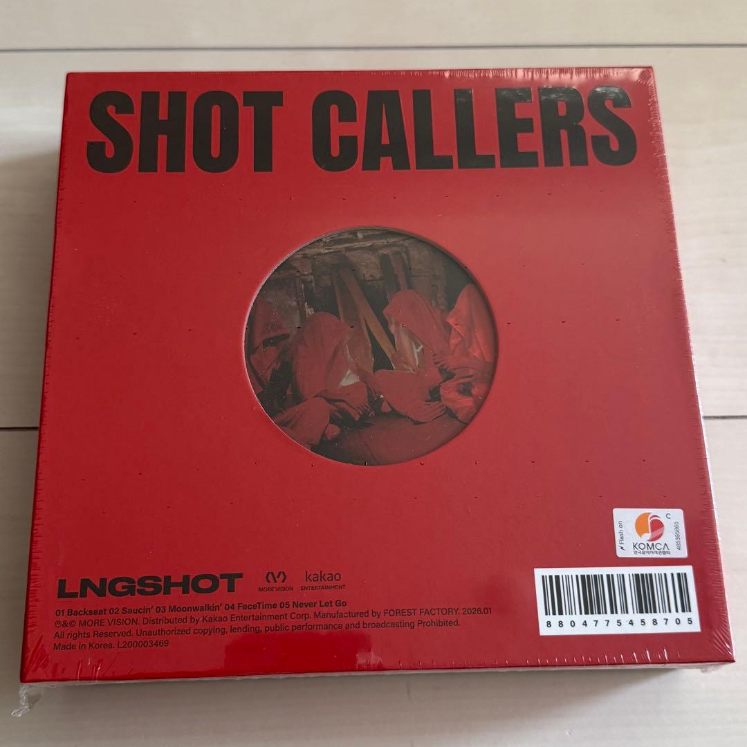 LNGSHOT SHOT CALLERS Standard ver 10枚 新品