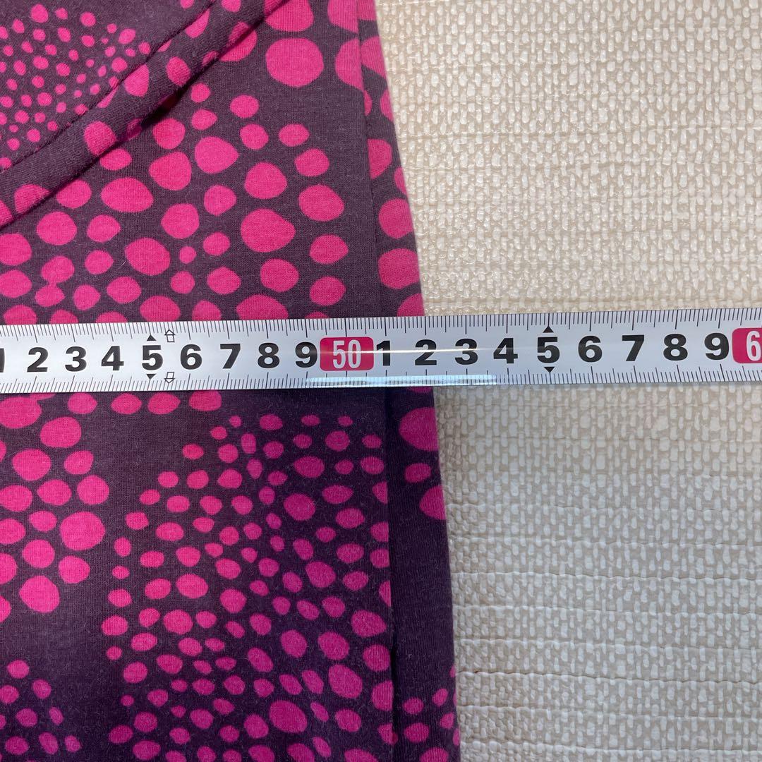 marimekko 長袖ワンピース　Ｌサイズ　希少