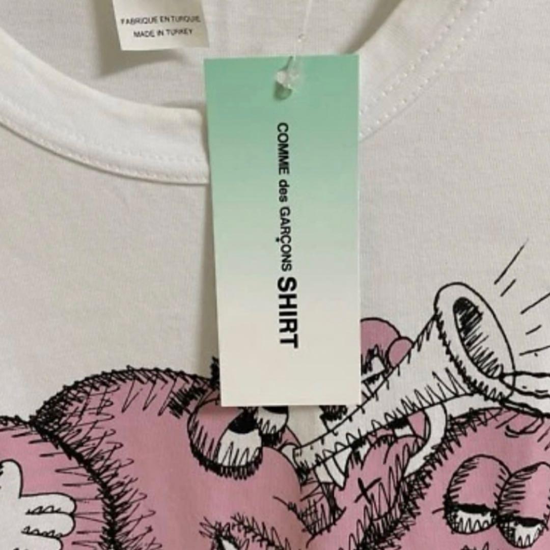 新品未使用 Comme Des Garcons KAWS ギャルソン Tシャツ