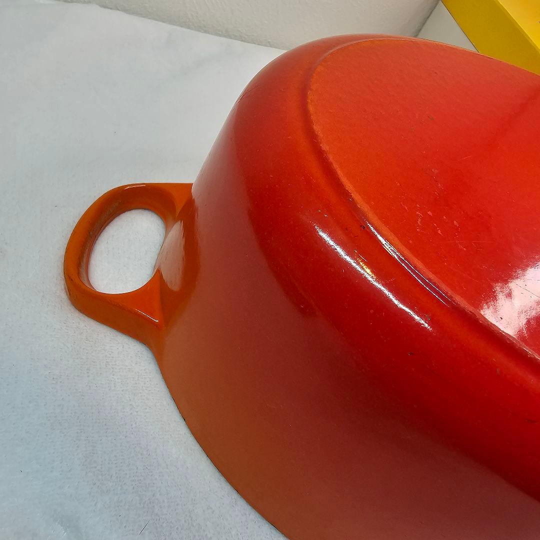 LE CREUSET ル・クルーゼ オーバル 25cm オレンジ