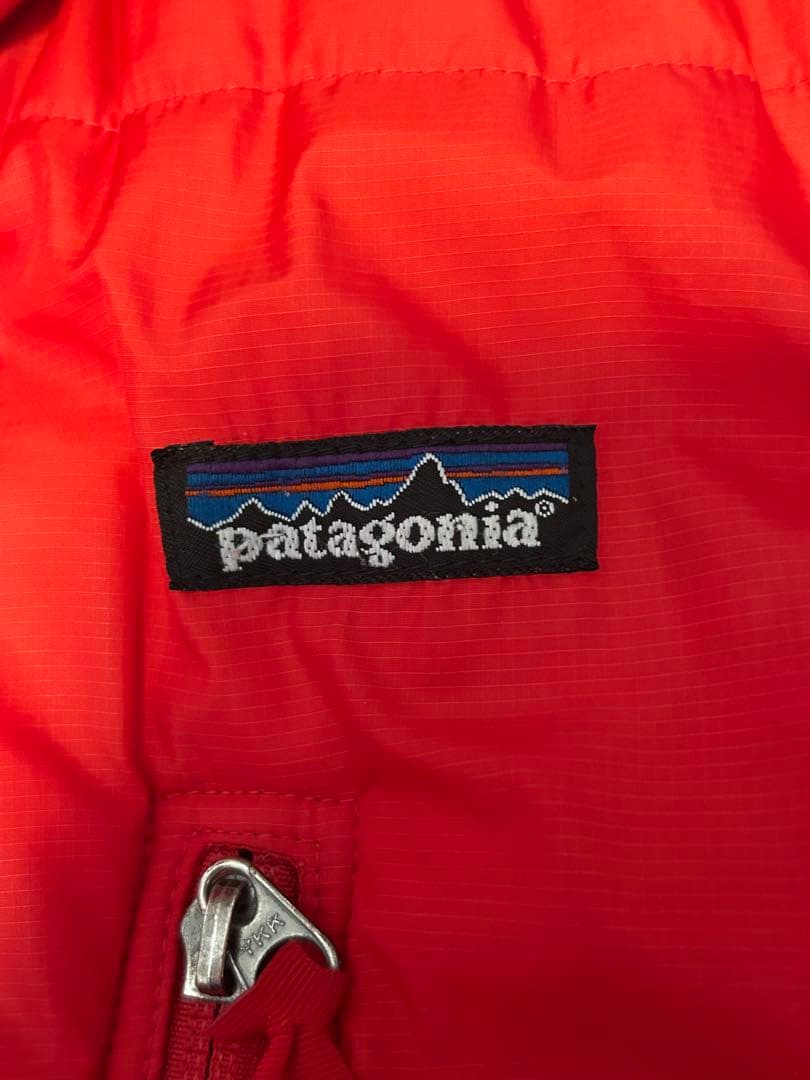 ユ*ン様 00s Patagonia パタゴニア パフジャケット レッド