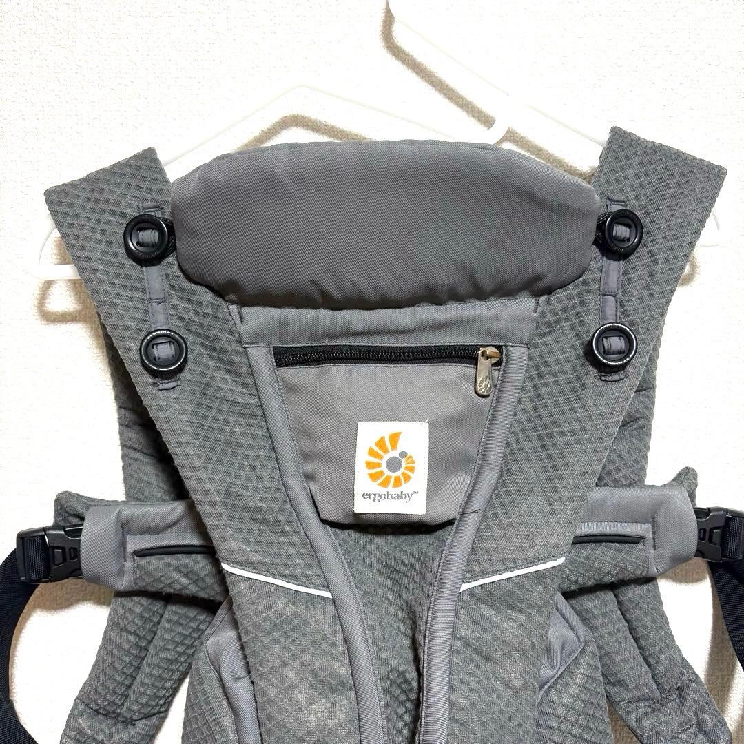 数回使用のみ エルゴベビー OMNI Breeze 抱っこ紐 グラファイトグレー