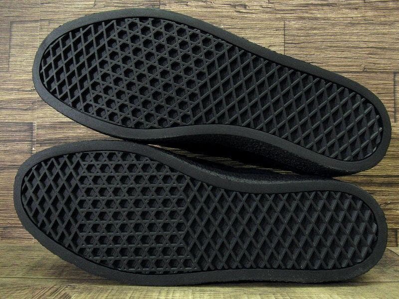 新品 バンズ クーカ スエード モカシン デッキ スニーカー 黒 27.0 ①