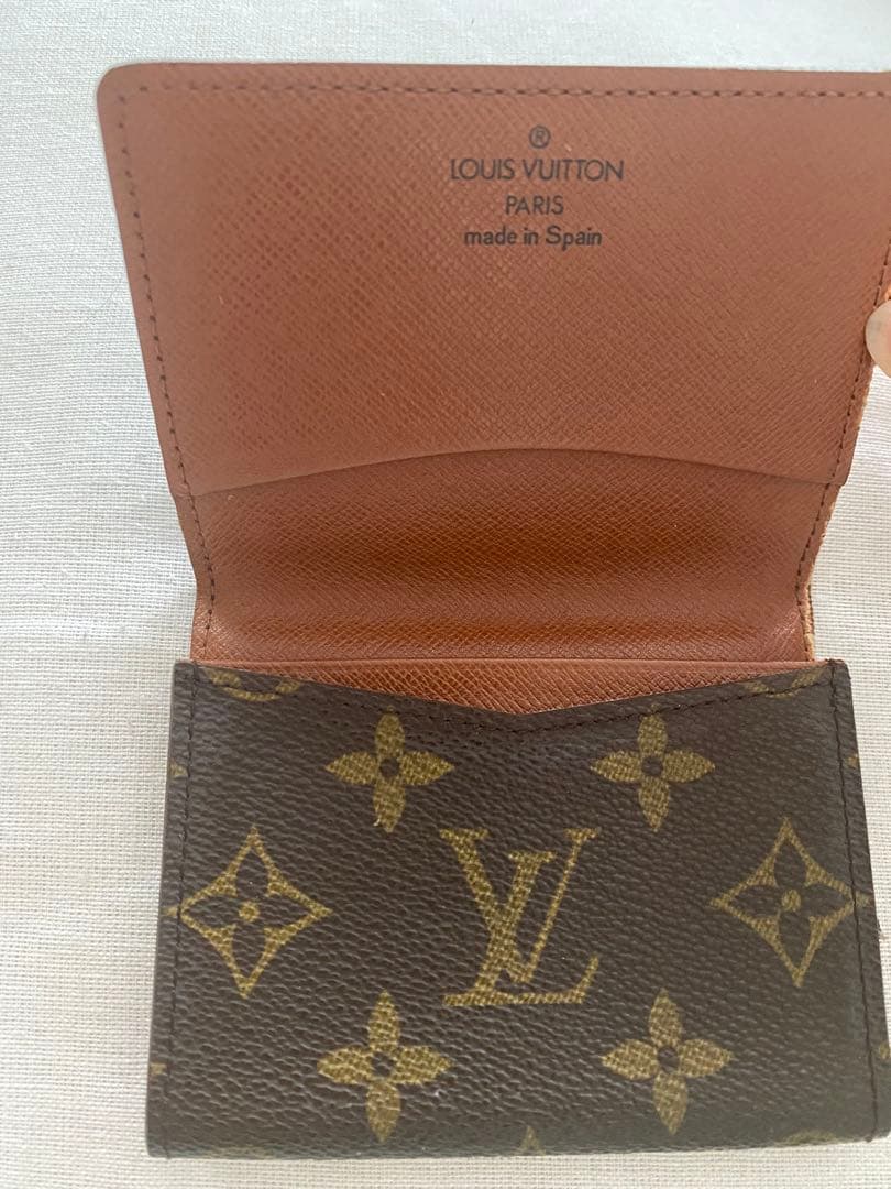 美品　LOUIS VUITTON 名刺入れ モノグラム