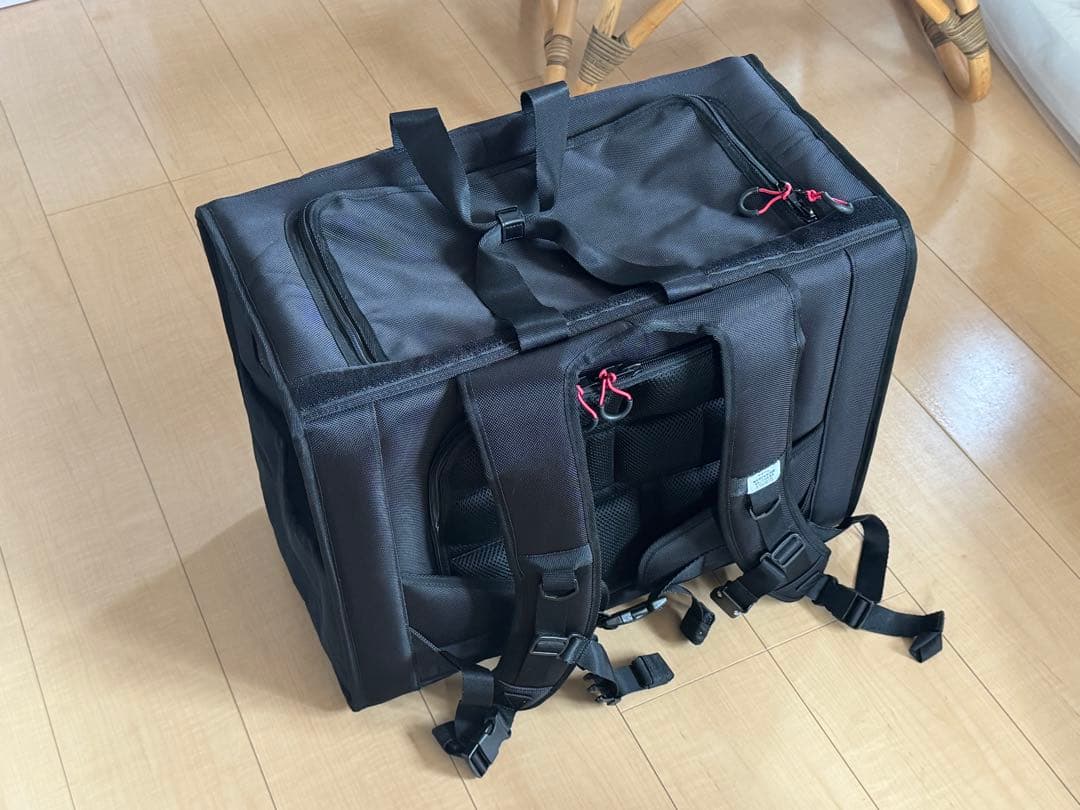 【美品】MANDARINE BROTHERS キャリーバックパックワイド(L)
