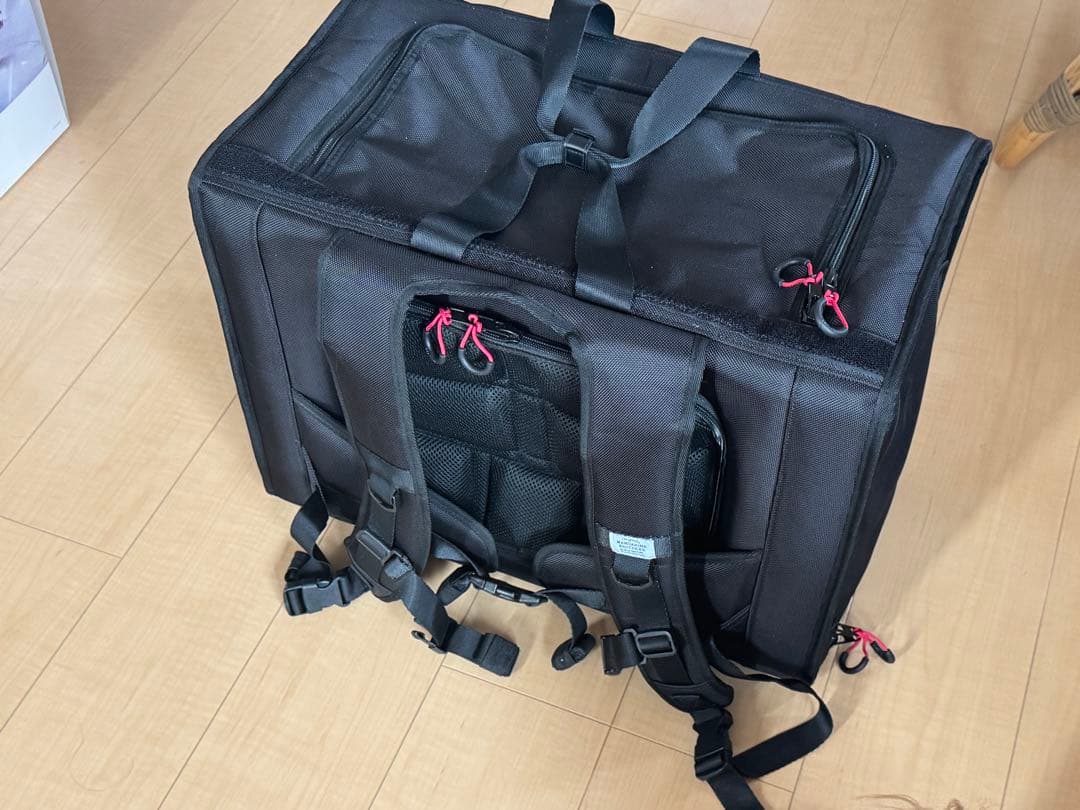 【美品】MANDARINE BROTHERS キャリーバックパックワイド(L)