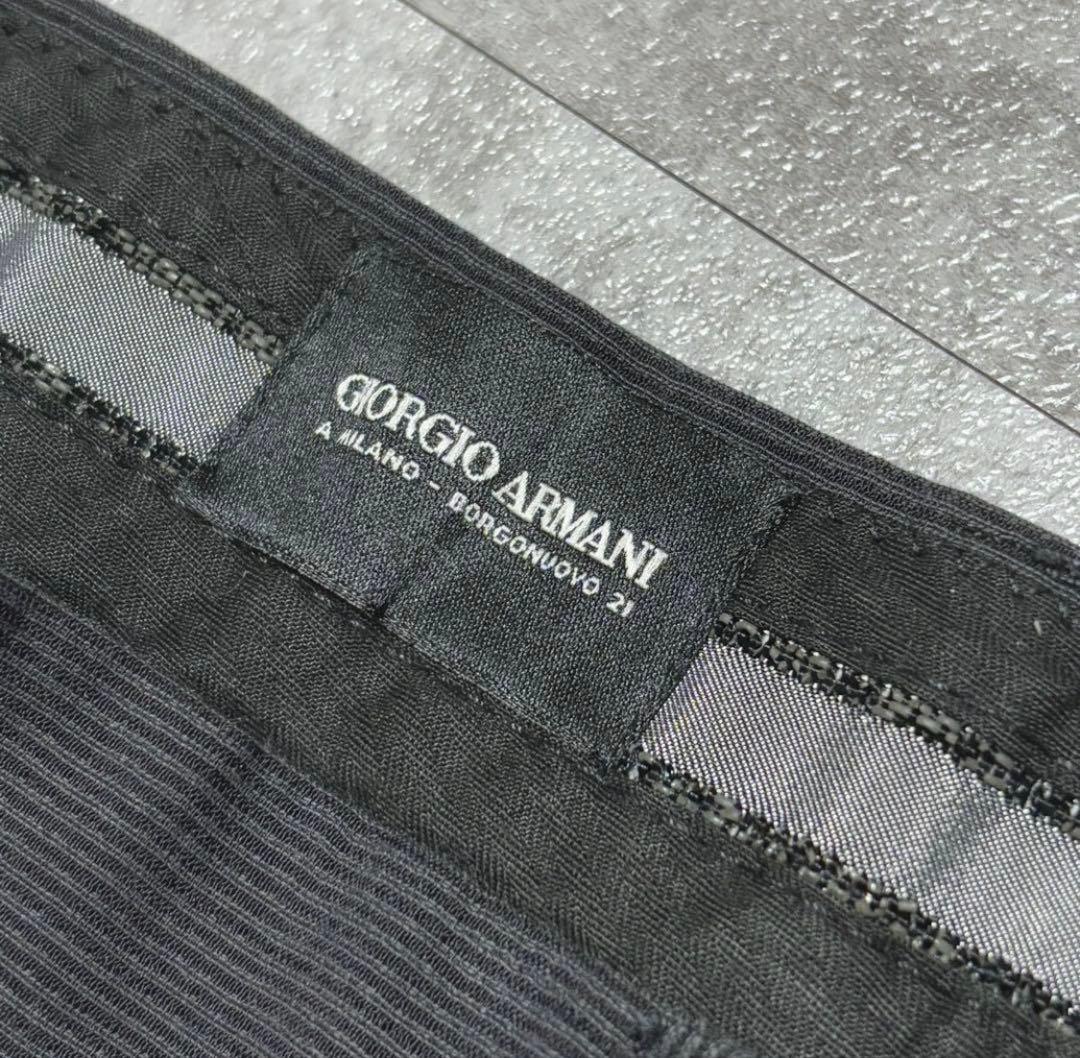 80s〜GIORGIO ARMANI ジョルジオアルマーニ　ワイドスラックス”