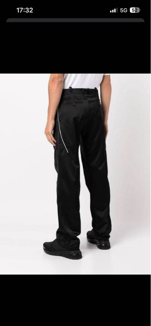 パンツ kiko kostadinov 22ss itten trouser