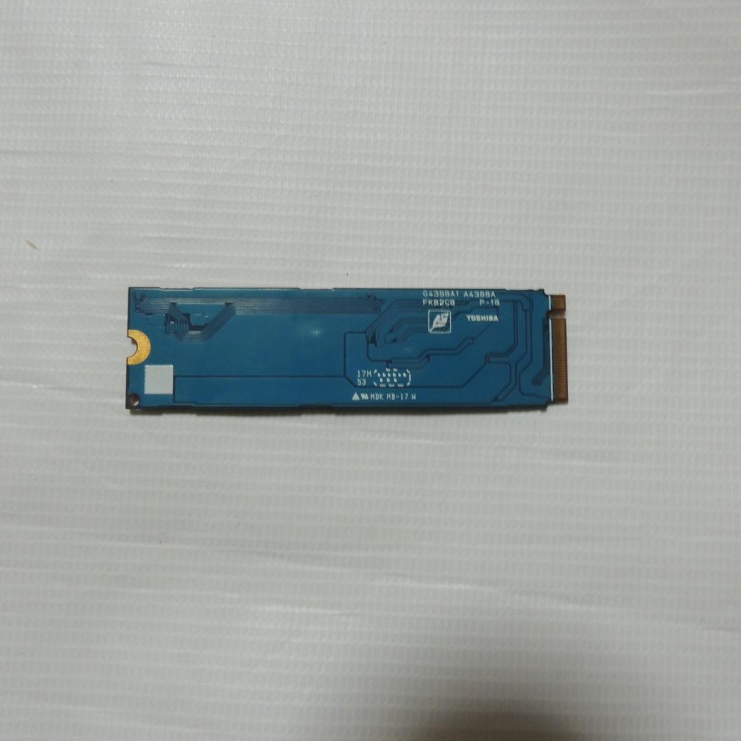 S3_TOSHIBA NVMe 512GB ジャンク