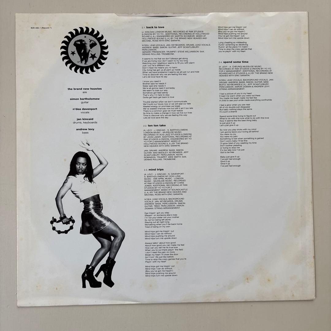 洋楽 THE BRAND NEW HEAVIES / BROTHER SISTER
