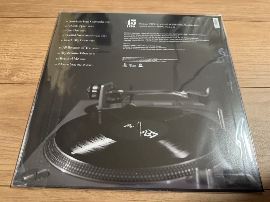 新品★45trio ★SOUL REVIEW