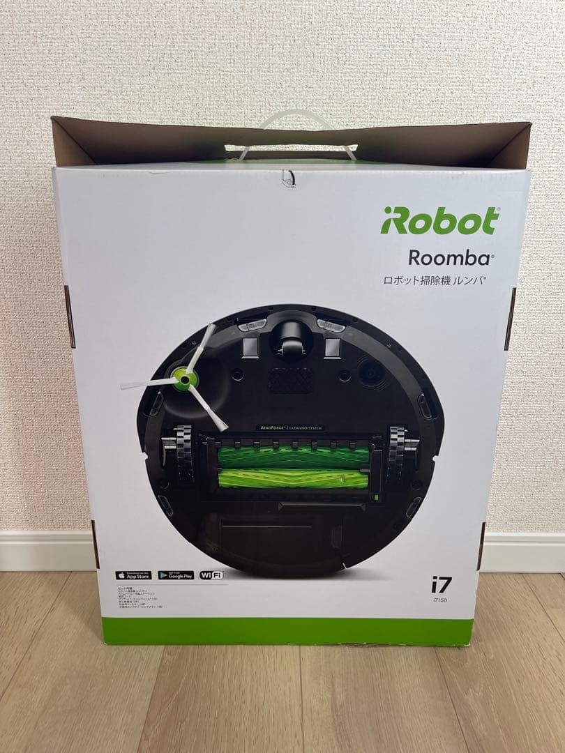 iRobot Roomba i7 ロボット掃除機本体　保証書