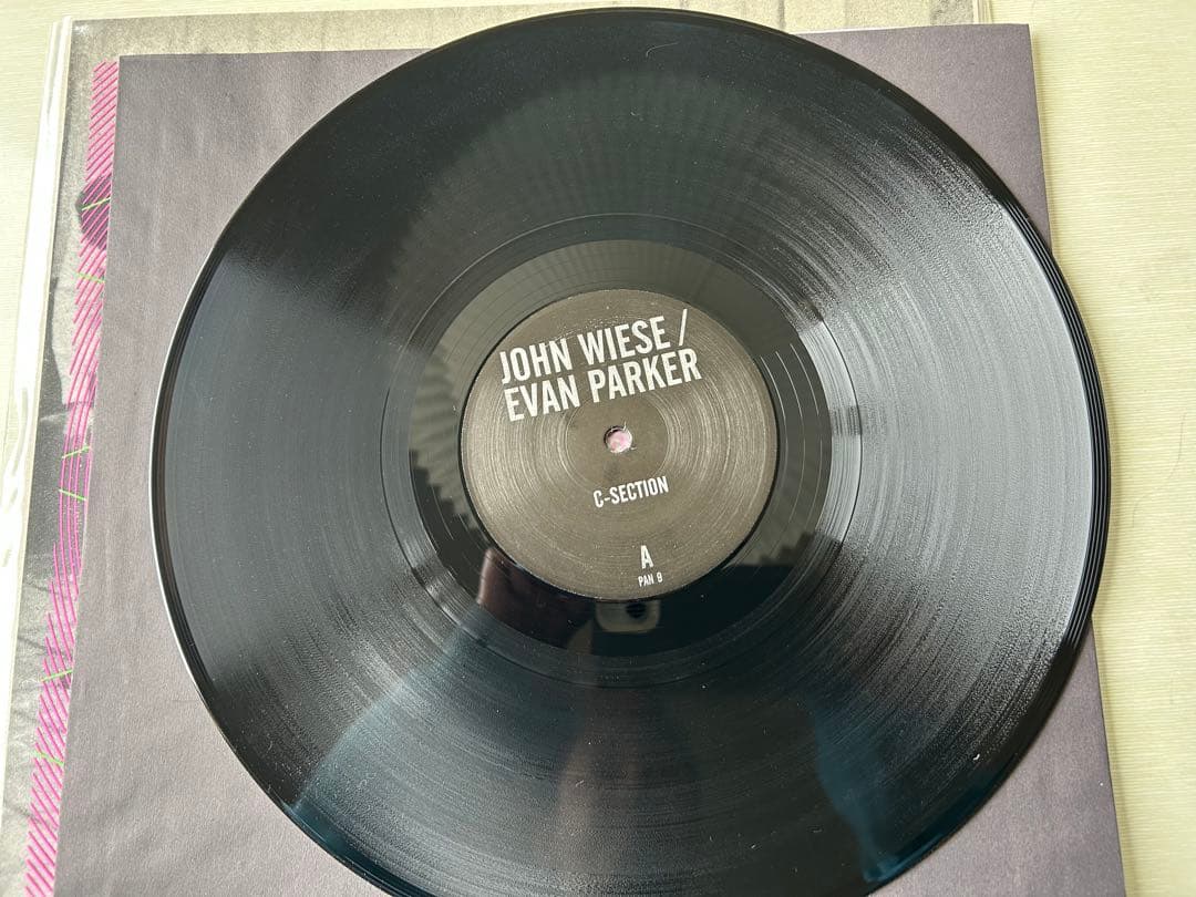 John Wiese / Evan Parker フリージャズ　限定盤