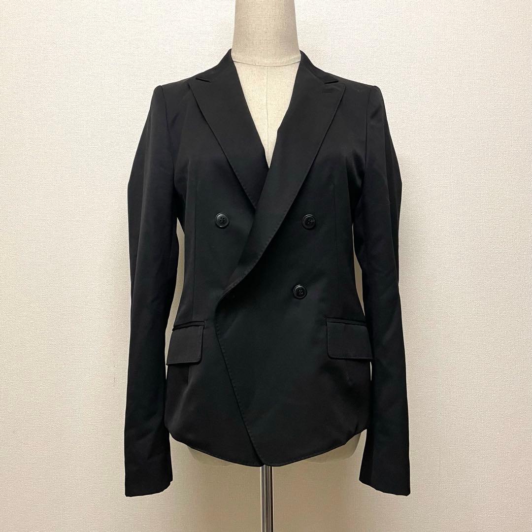 【美品】Deuxieme Classe 美シルエットWブレストジャケット