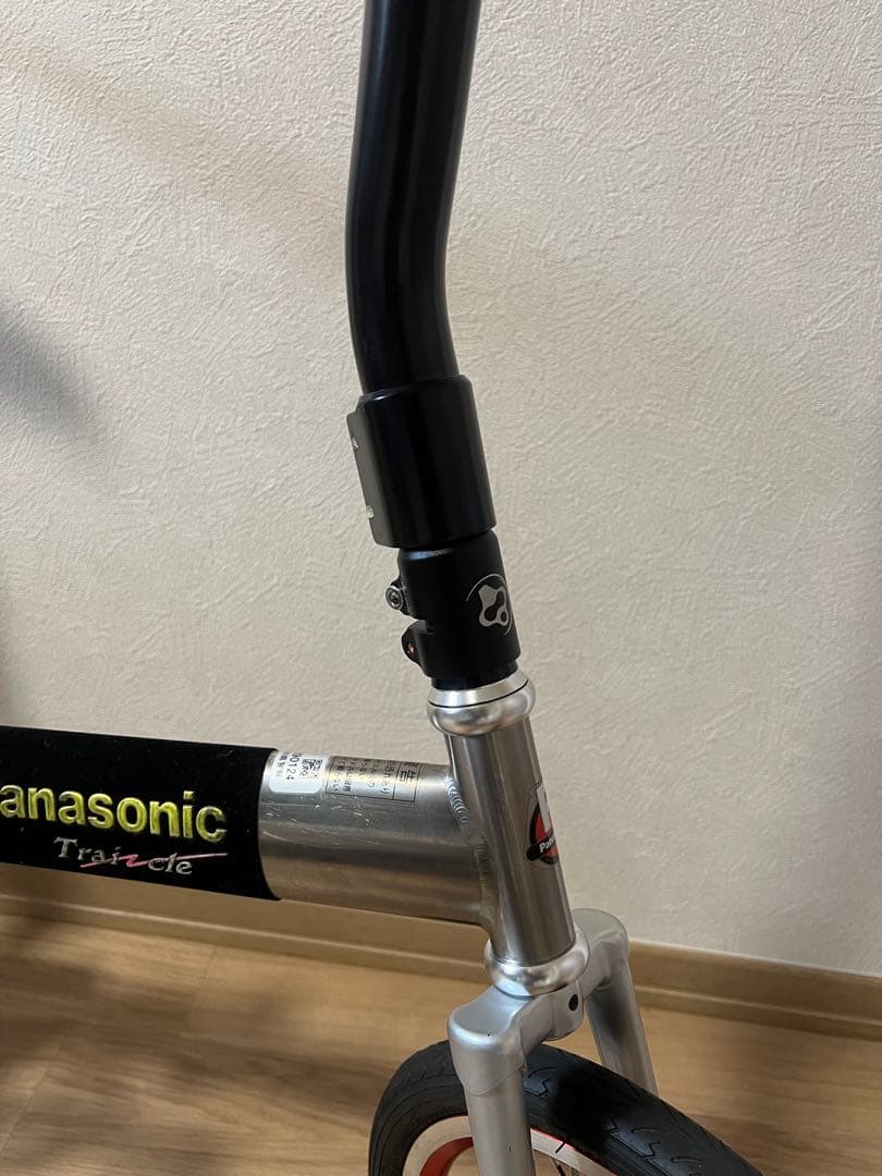 Panasonicトレンクル アルミ合金 前傾ヘッドチューブ ステム セット
