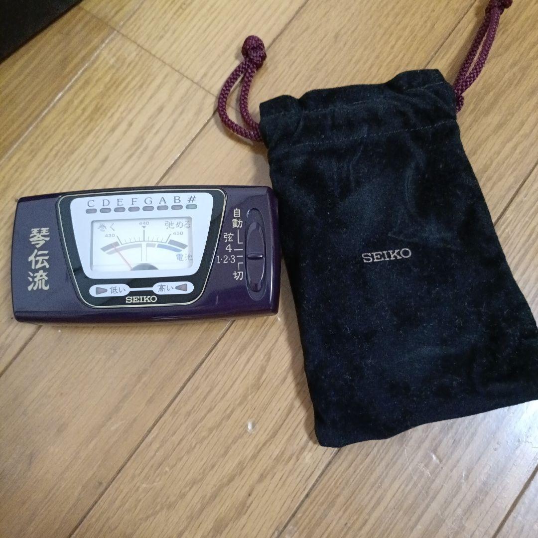 大正琴 月光 電子琴エレキ ハードケース 調律器 SEIKO チューナーセット