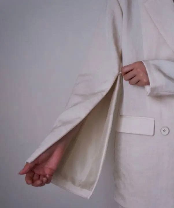 ジャケット・アウター enof twill slit jacket