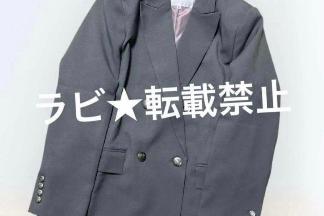 mimi様 ジャケット Mライトグレー