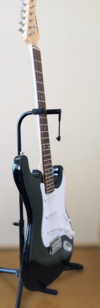 ストラトタイプ エレキギター Black