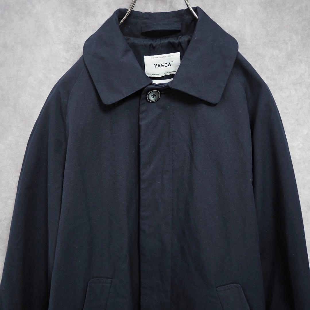 YAECA｜Soutien Collar Coat Standard（Nv・M）