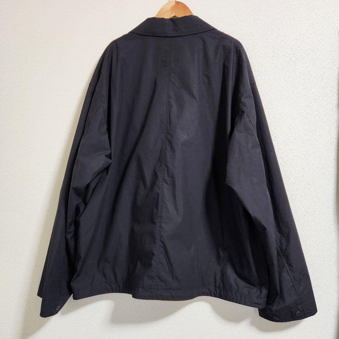 【セットアップ】UNIQLO C コットンショートブルゾン 黒 25SS