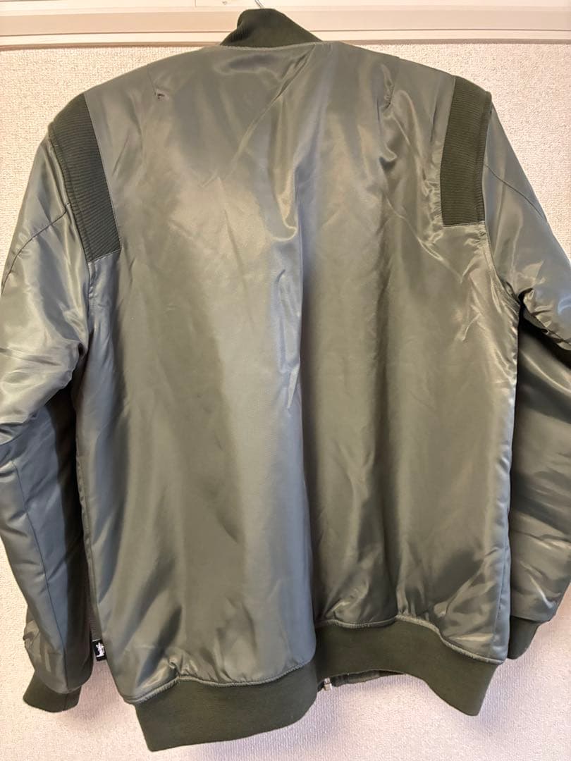 と*ー様 STUSSY MA-1 フライトジャケットBOMBER JACKET