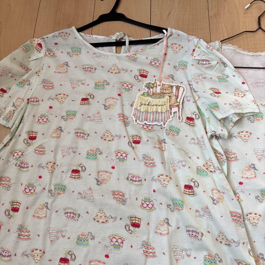 に*ち様 ユキエモンTシャツ、ノースリーブ最終価格