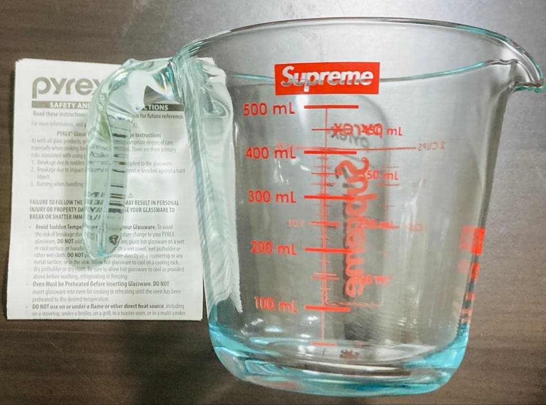 SUPREME 19AW Pyrex 2-Cup 軽量カップ