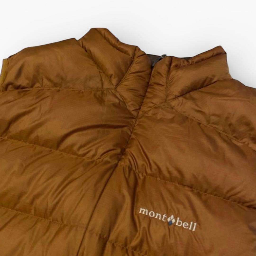 h*t様 mont-bell モンベル　ライトアルパインダウンベスト　茶色　美品
