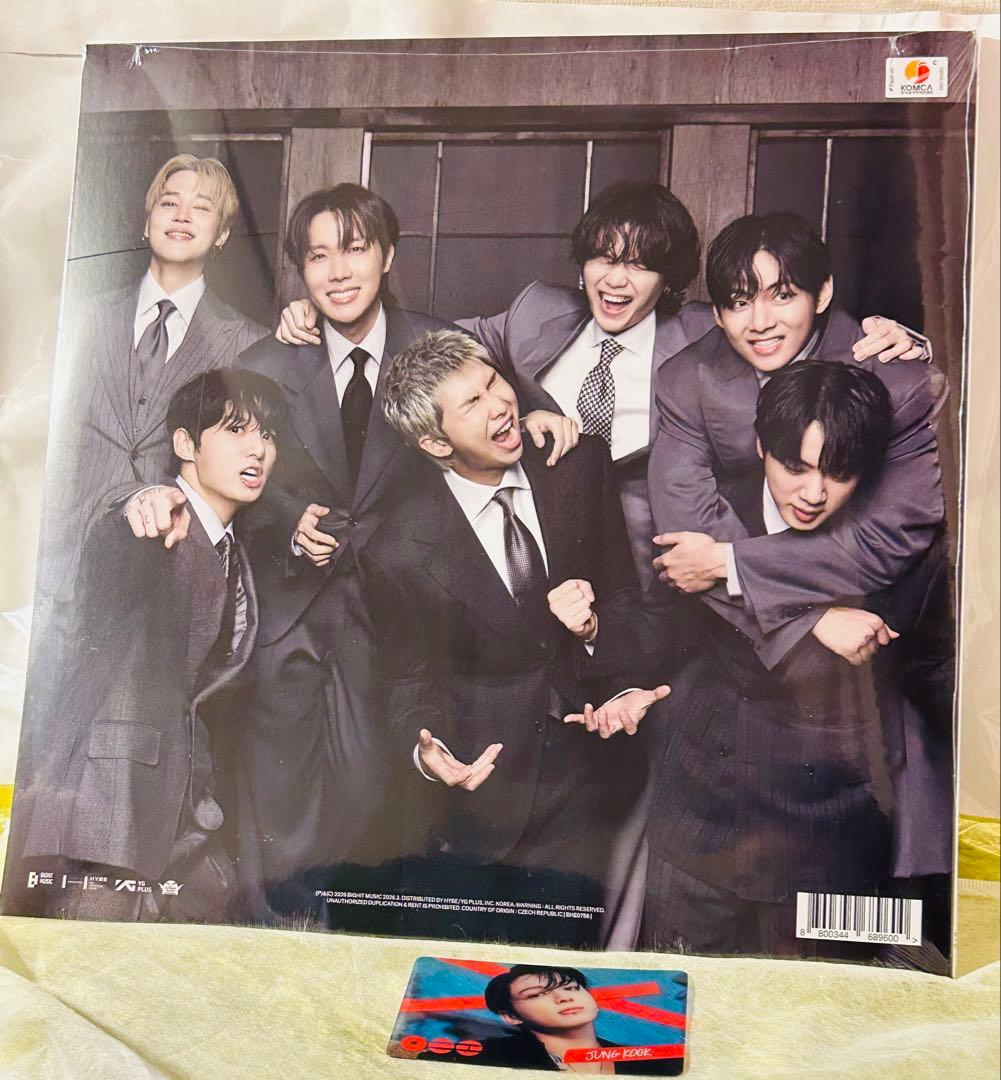 BTS ARIRANG アリラン vinyl LP ジョングク　新品未開封