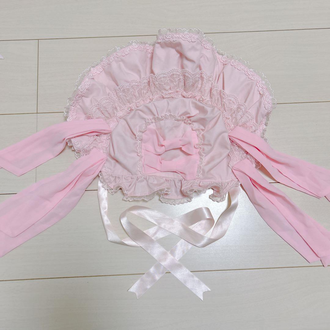 AngelicPretty ジョーゼット リボン ボンネット