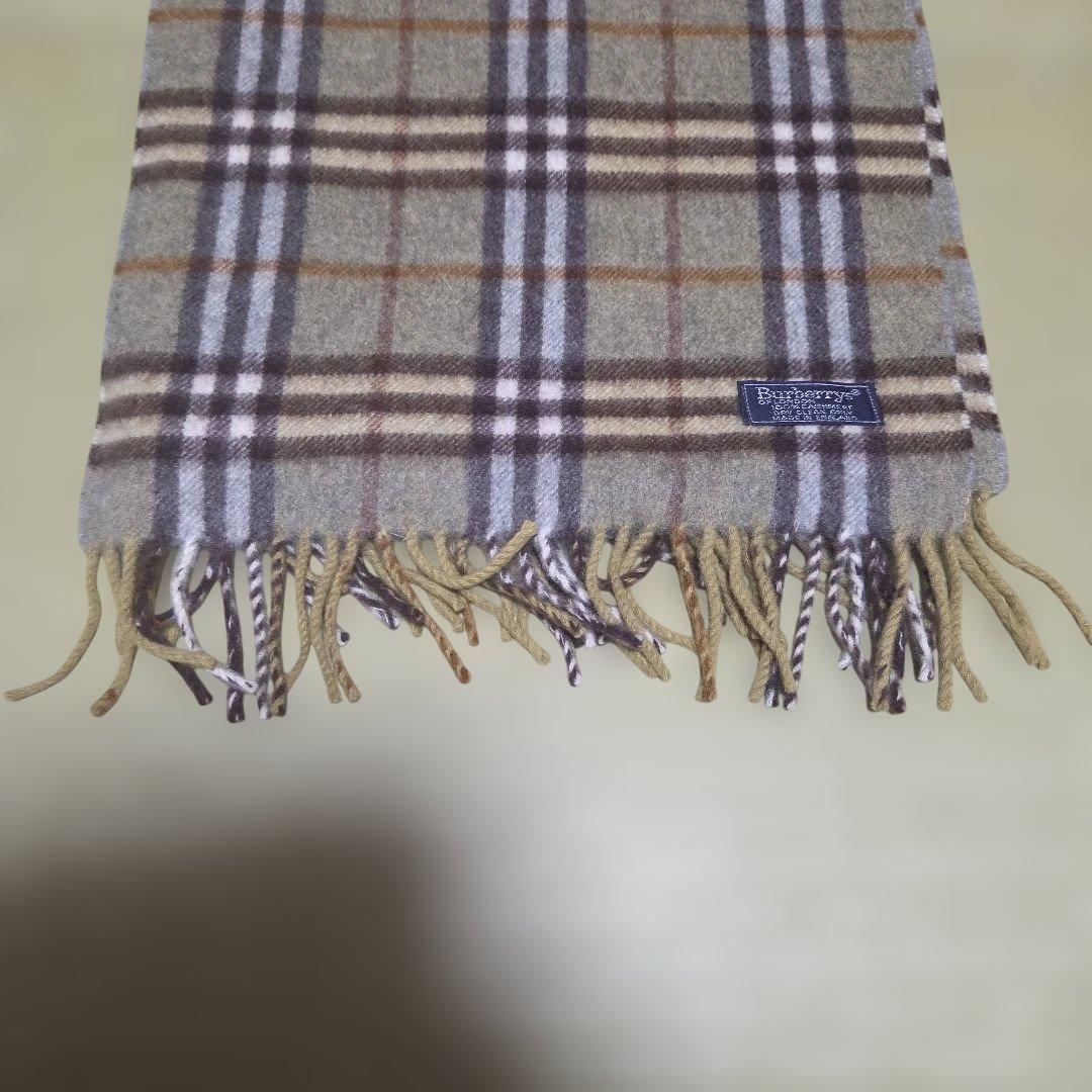 BURBERRY カシミア100% ノバチェック マフラー バーバリー