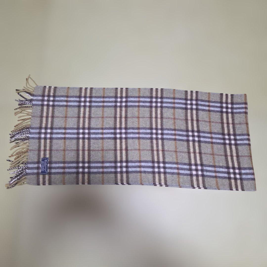 BURBERRY カシミア100% ノバチェック マフラー バーバリー