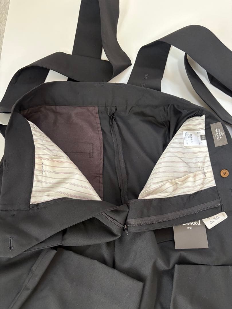 新品Vivienne Westwoodヴィヴィアンウエストウッドブラックパンツ