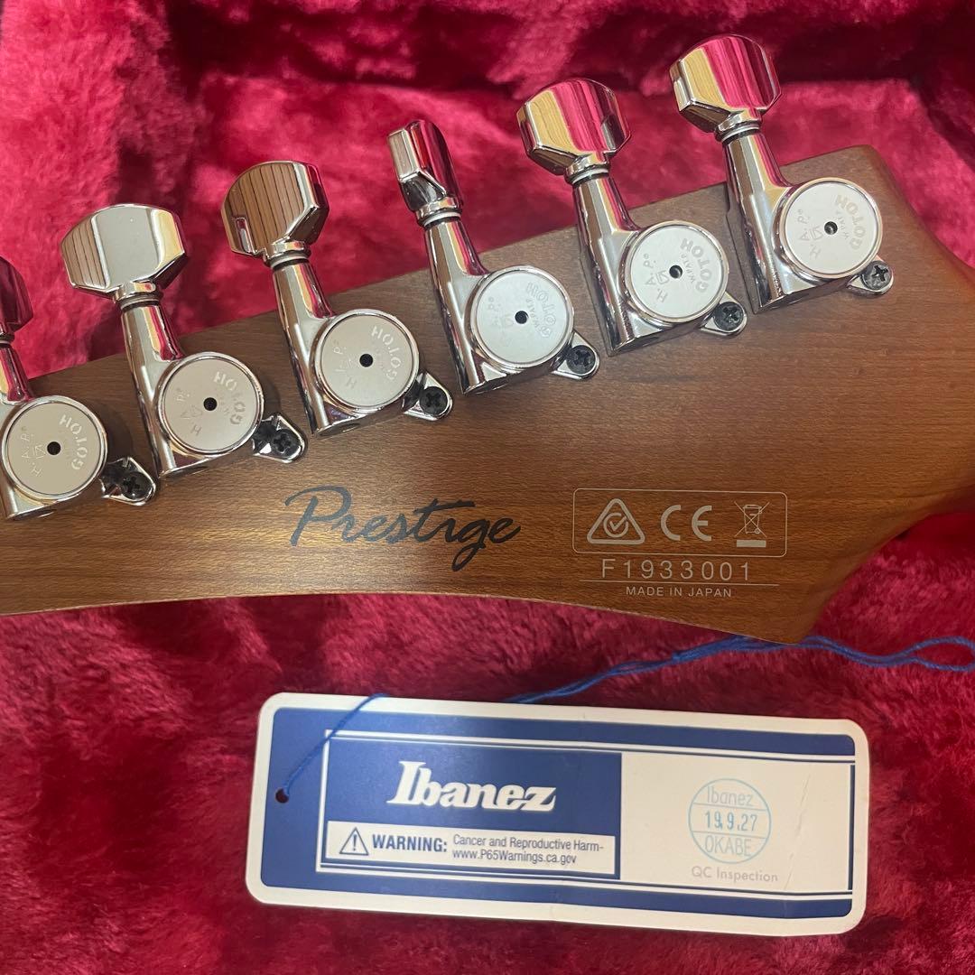 【美品】Ibanez AZ2402 Ice Blue llic＋α