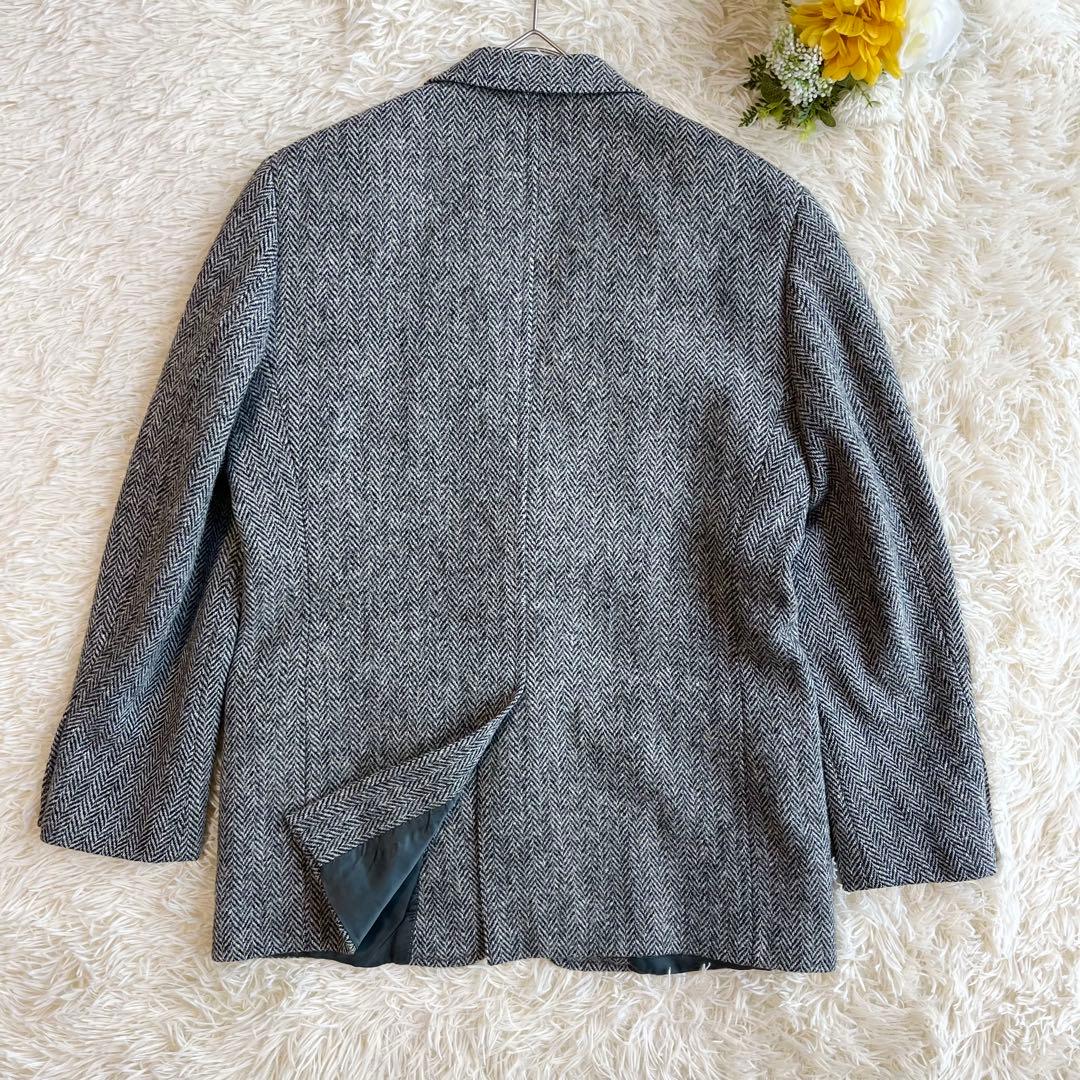 美品 BrooksBrothers ハリスツイード ヘリンボーンジャケット