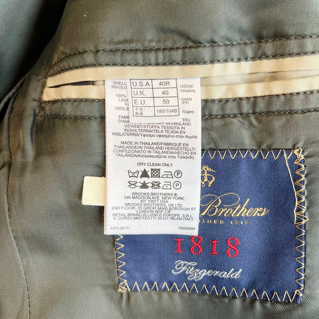美品 BrooksBrothers ハリスツイード ヘリンボーンジャケット