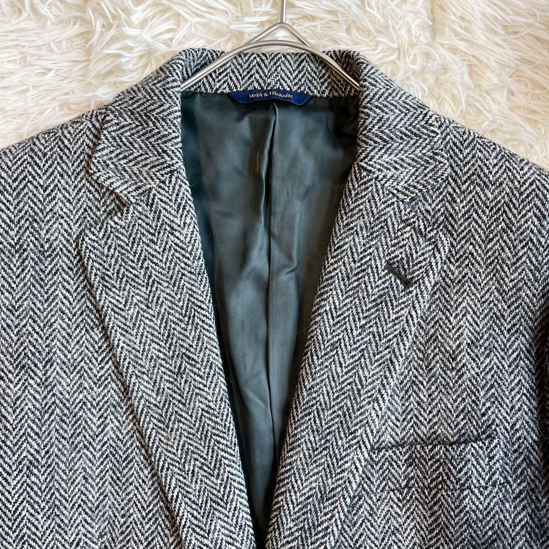 美品 BrooksBrothers ハリスツイード ヘリンボーンジャケット