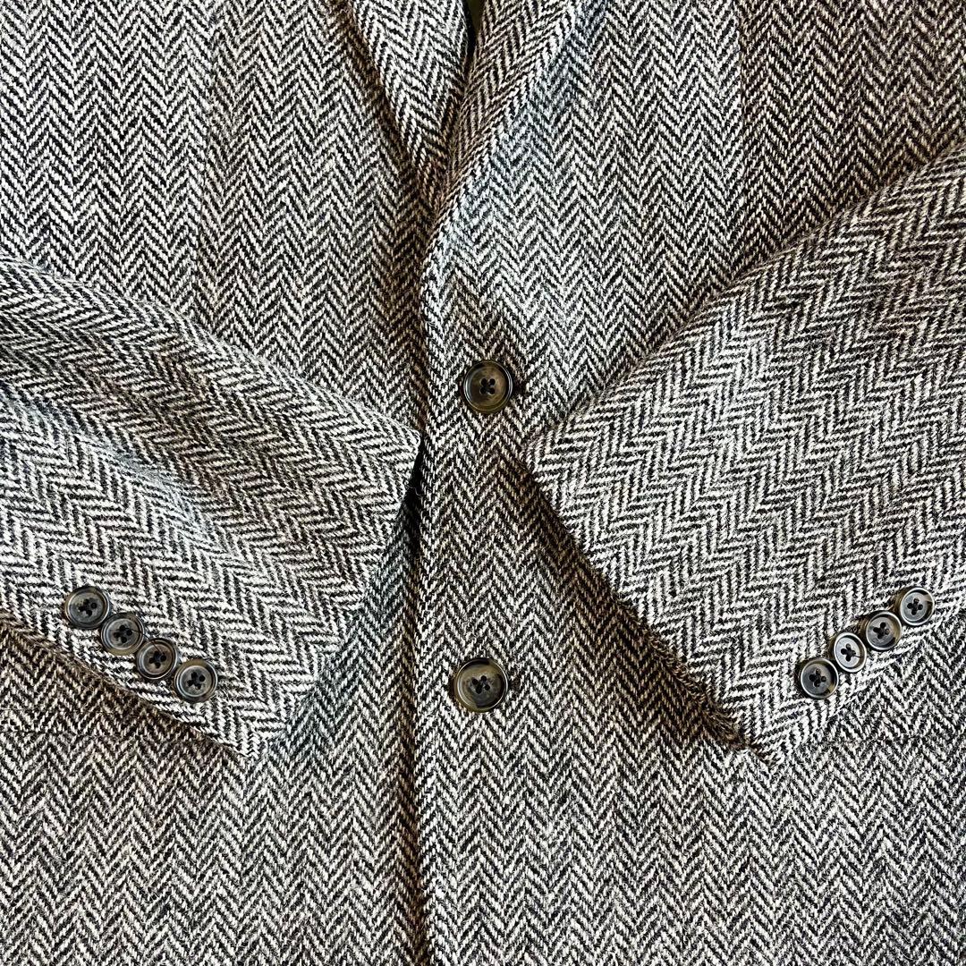 美品 BrooksBrothers ハリスツイード ヘリンボーンジャケット