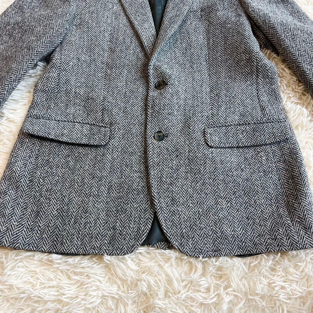 美品 BrooksBrothers ハリスツイード ヘリンボーンジャケット