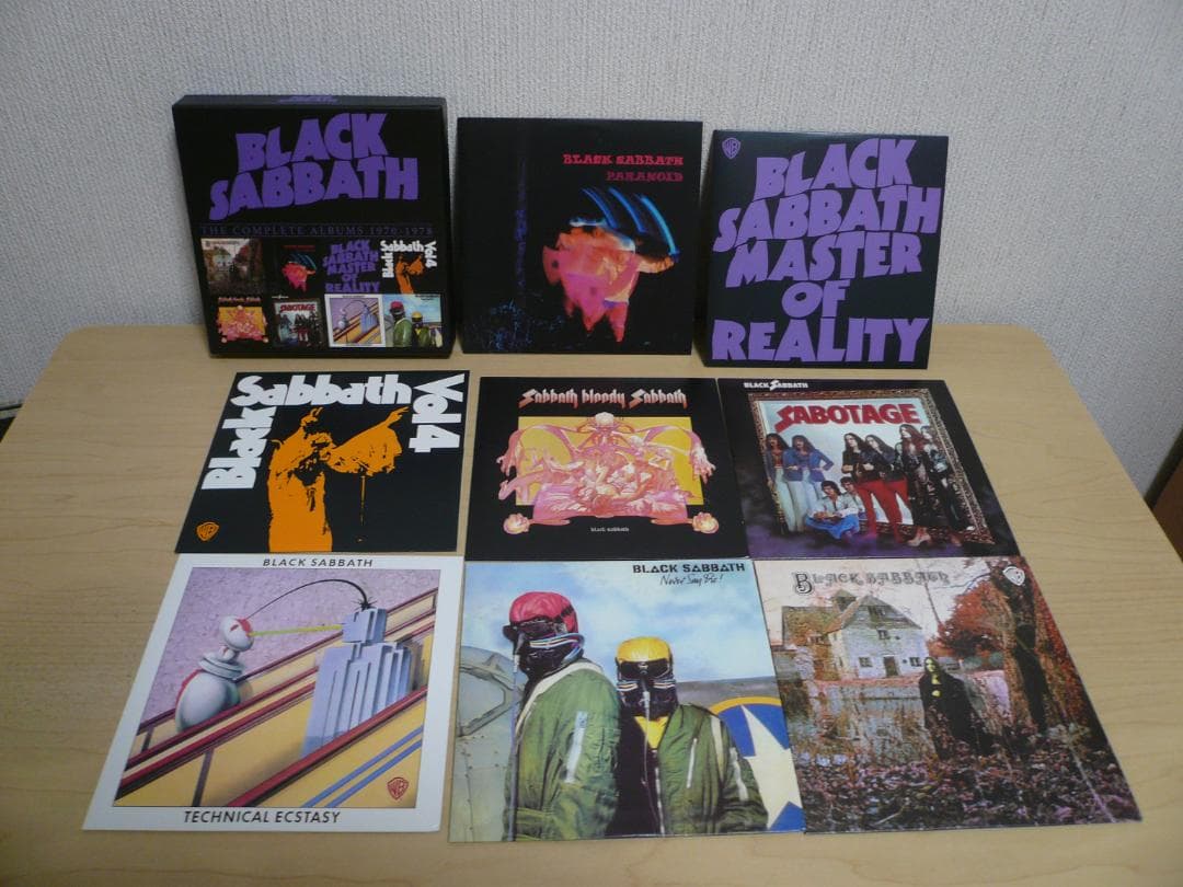 BLACK SABBATH「THE COMPLETE ALBUMS 8CD 」